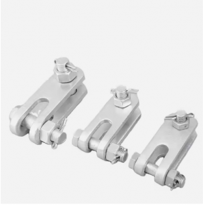 Best sale Galvanized Steel Electric Power Accessories Z Clevis Plates For Pole Line Hardware