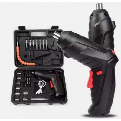 Dual-purpose lithium battery furniture installation electric screwdriver small grip electric screwdr