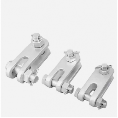 Best sale Galvanized Steel Electric Power Accessories Z Clevis Plates For Pole Line Hardware